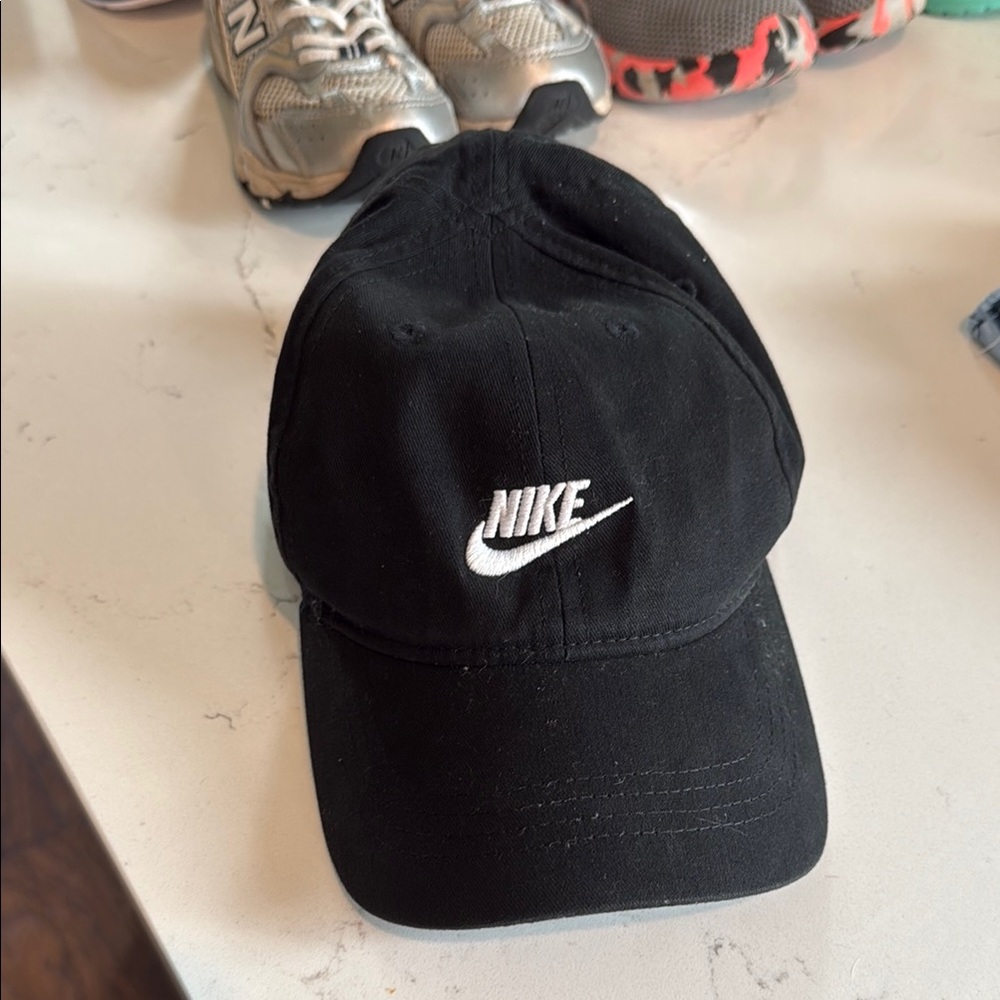 Kids Nike Black Cap